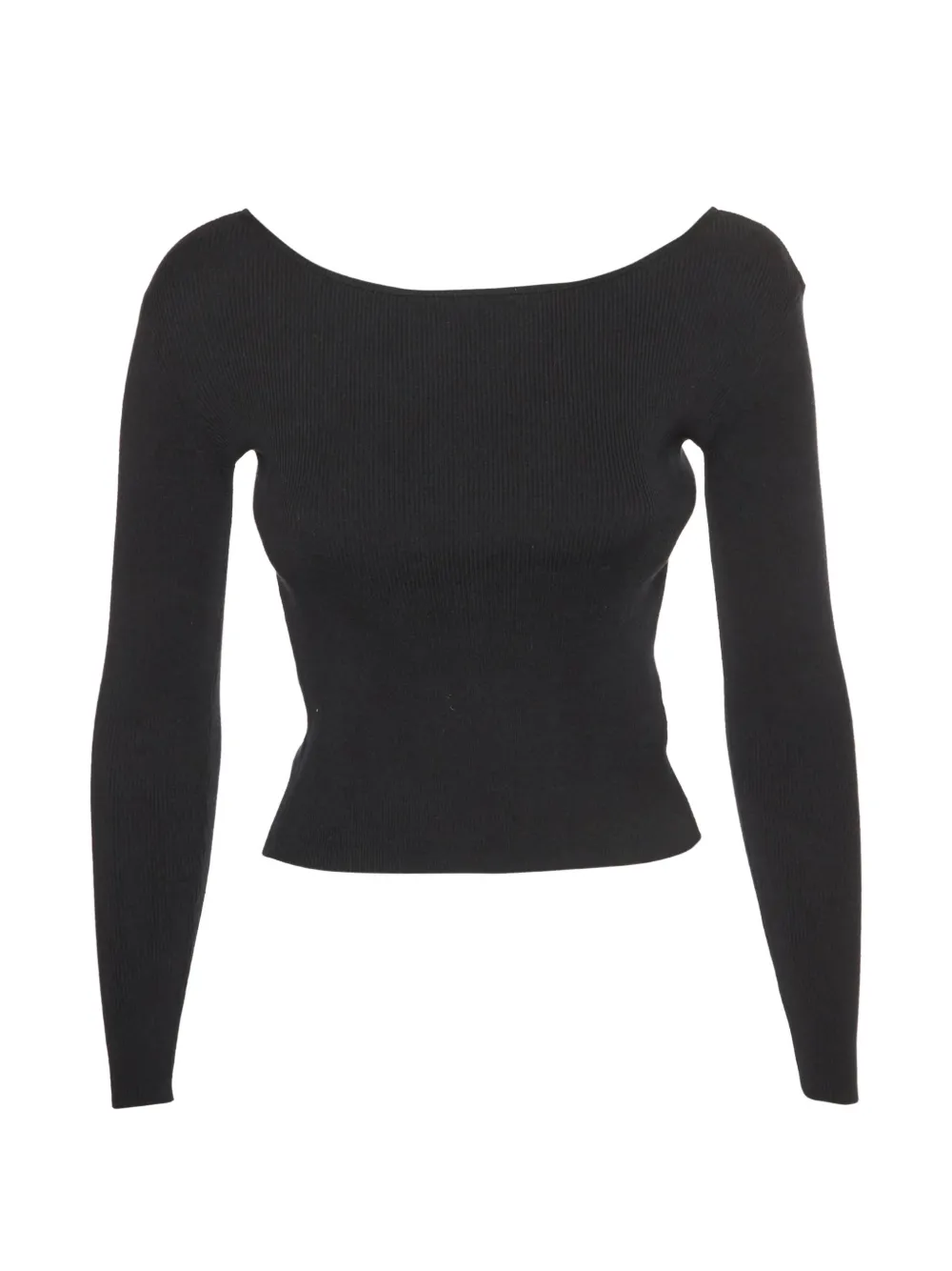 Celine Pre-Owned heart-shaped open-back top - Nero