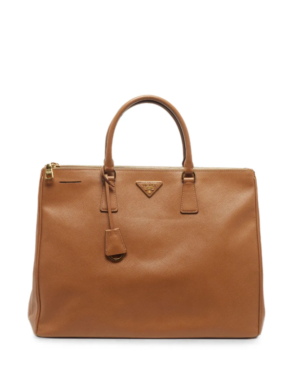 Prada Pre-Owned Executive Double Zip tote bag - Marrone