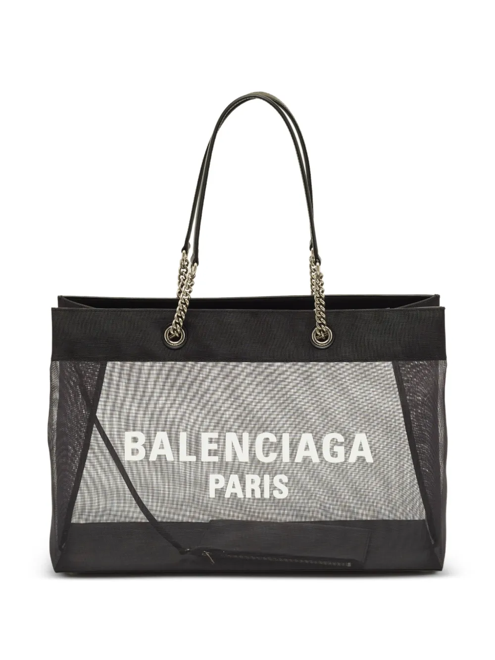 Balenciaga Pre-Owned large Duty Free mesh tote bag - Nero