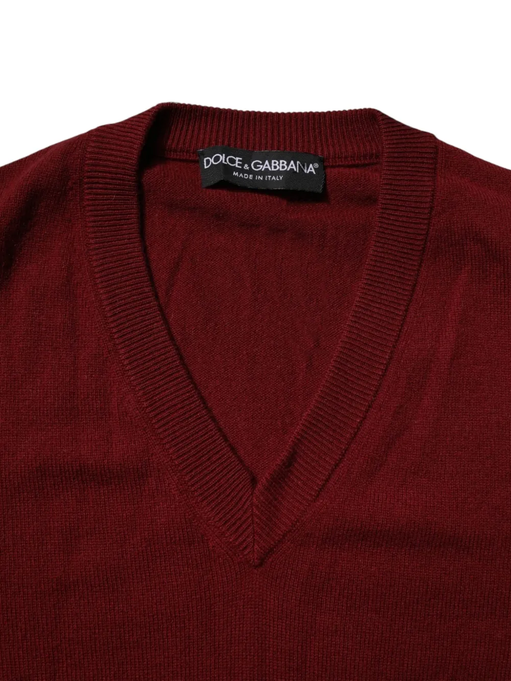 Dolce & Gabbana Trui met V-hals Rood