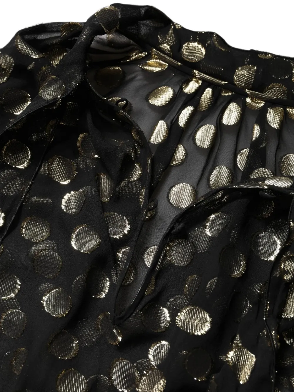 Dolce & Gabbana Blouse met stippen Zwart