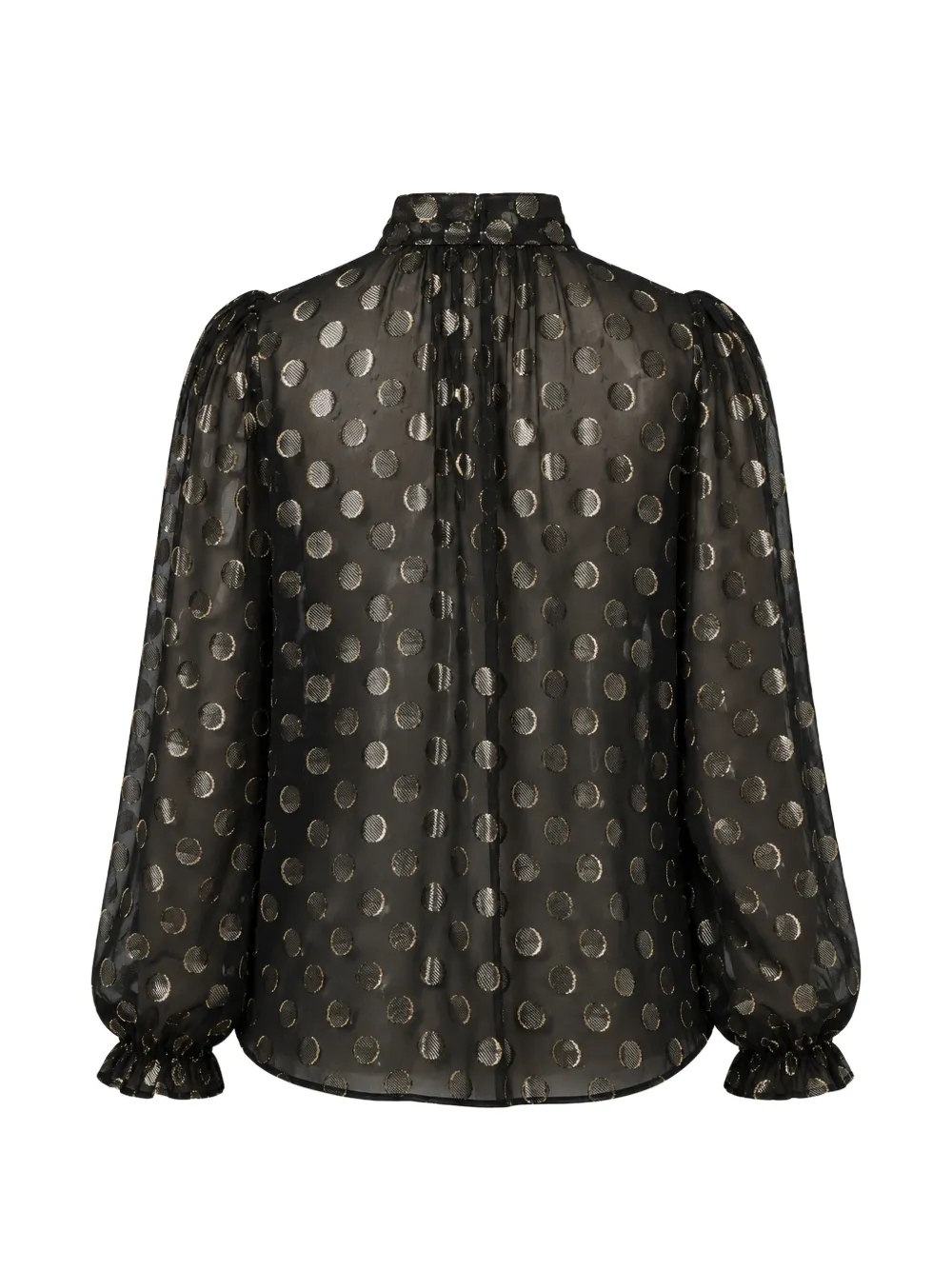 Dolce & Gabbana Blouse met stippen Zwart