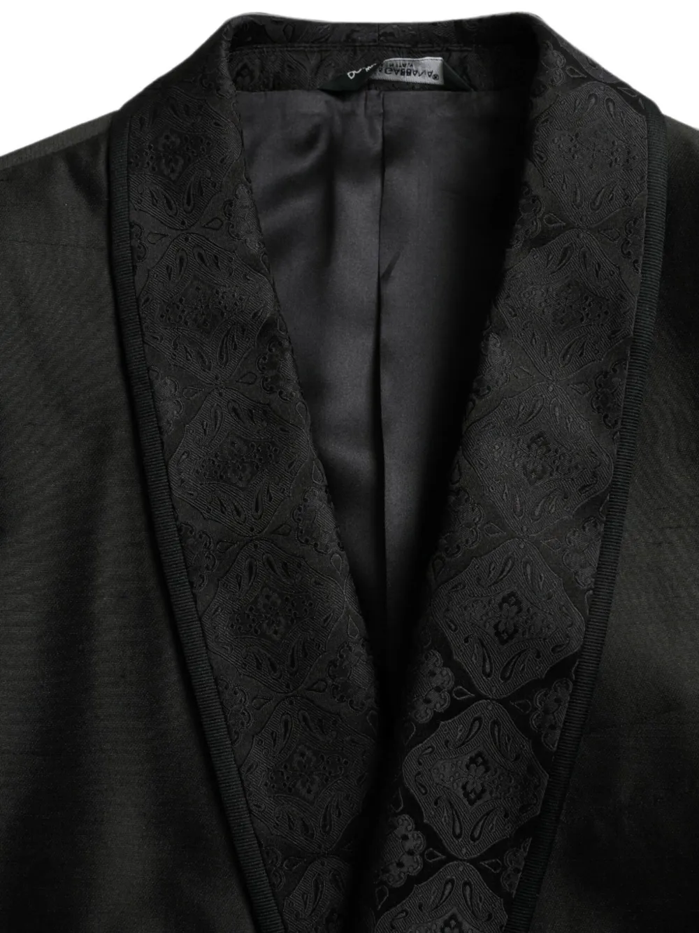 Dolce & Gabbana Martini blazer met zak Zwart
