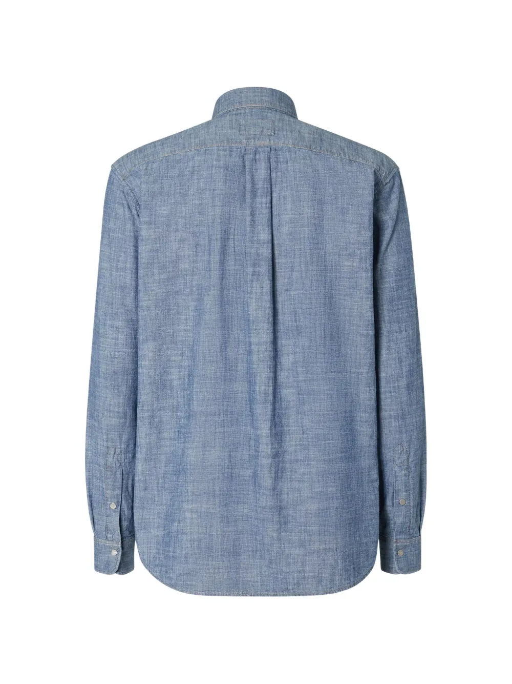 FENDI Overhemd met logopatch Blauw