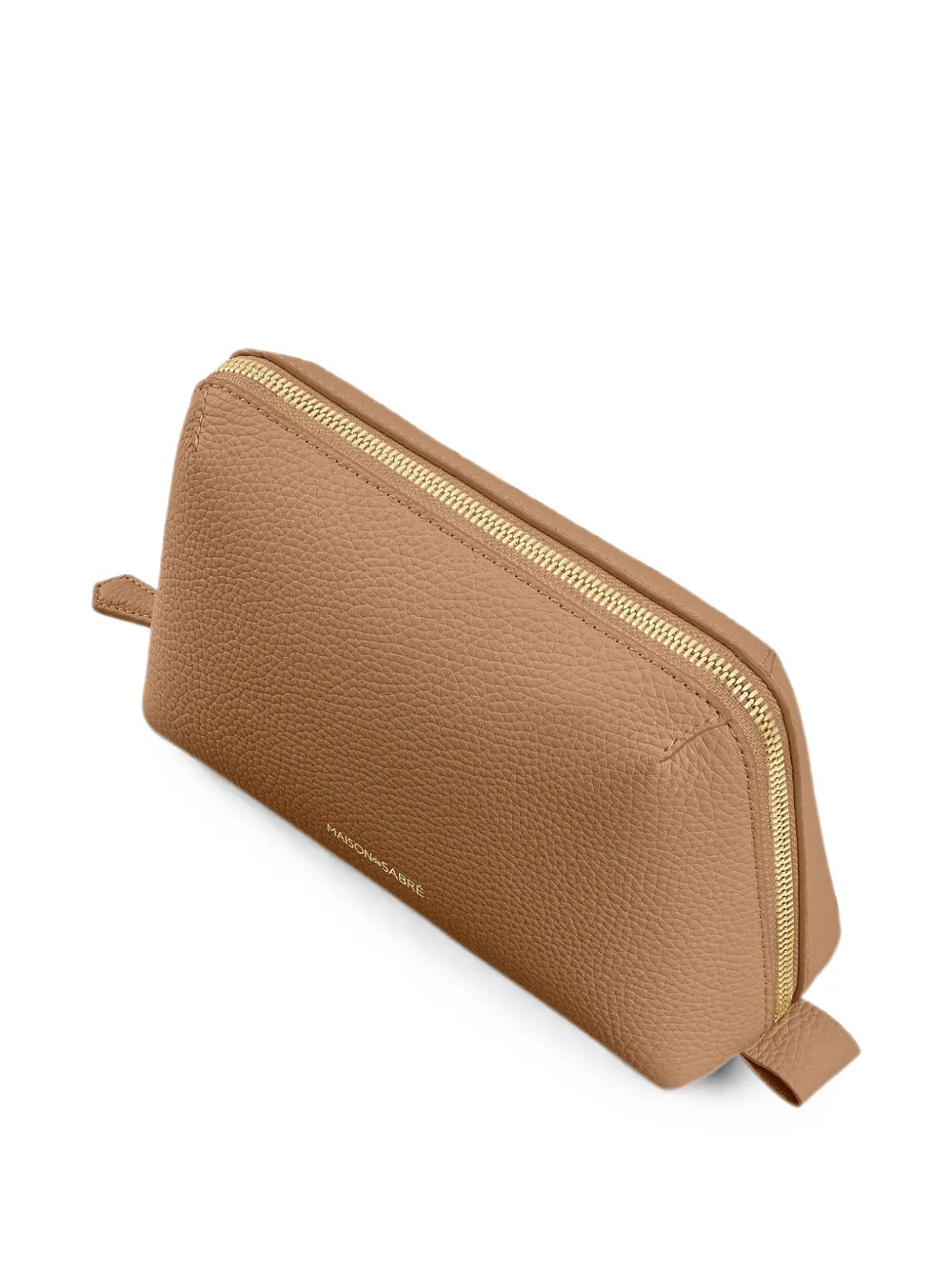 MAISON de SABRÉ Leren buidel Beige