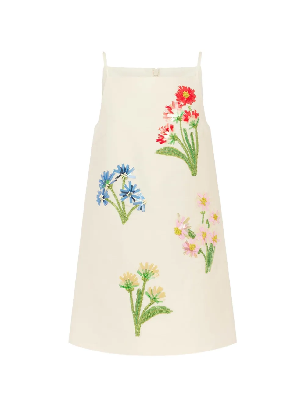 Leo Lin Abito Leia Wildflower con decorazione - Toni neutri
