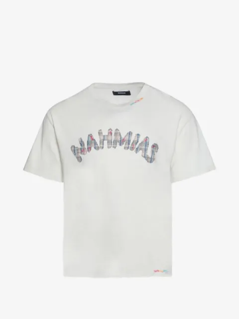 Nahmias Dusty Rainbow appliqué T-shirt