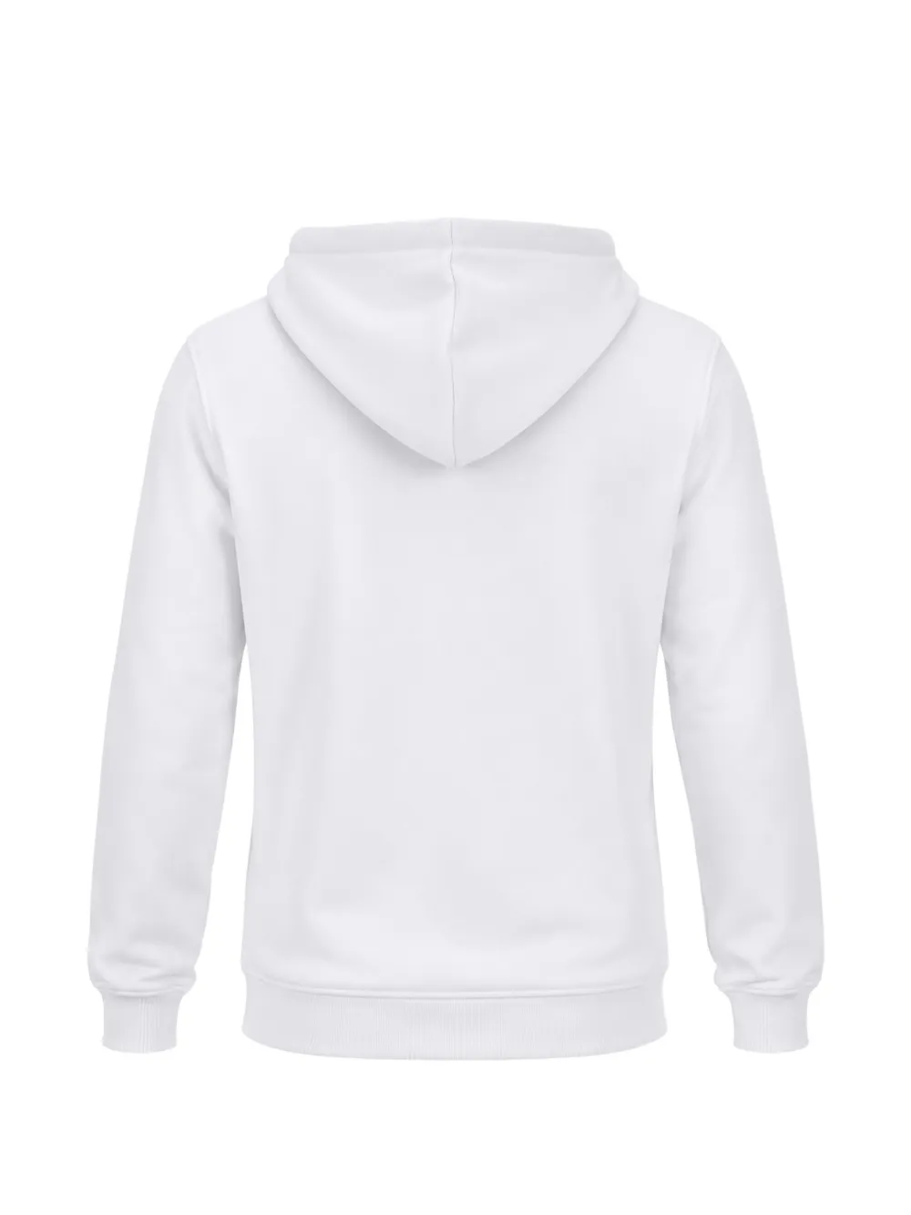 Daniele Alessandrini Hoodie met logoplakkaat Wit