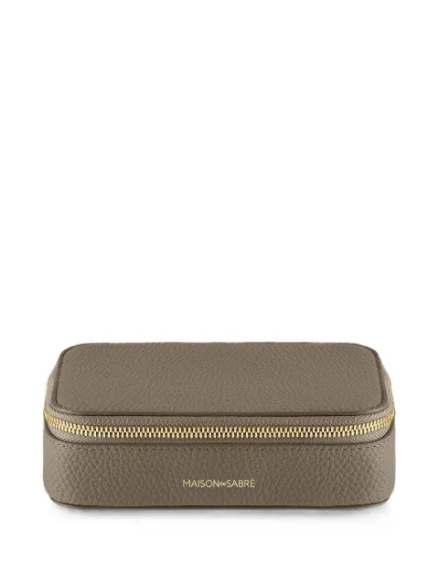 MAISON de SABRÉ leather jewellery case