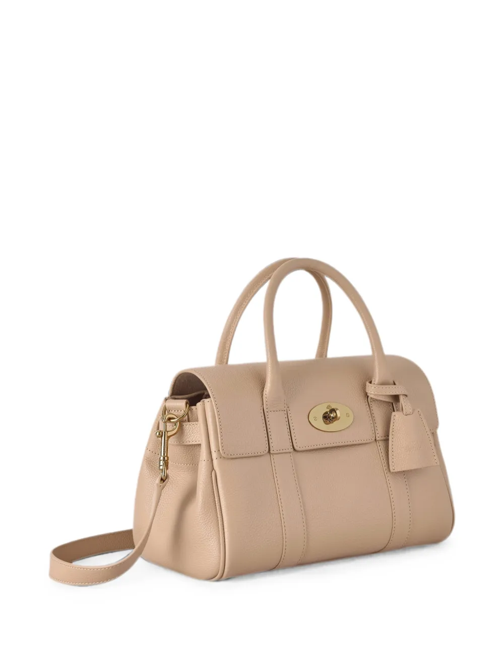 Mulberry Bayswater handtas met bewerkt effect Beige