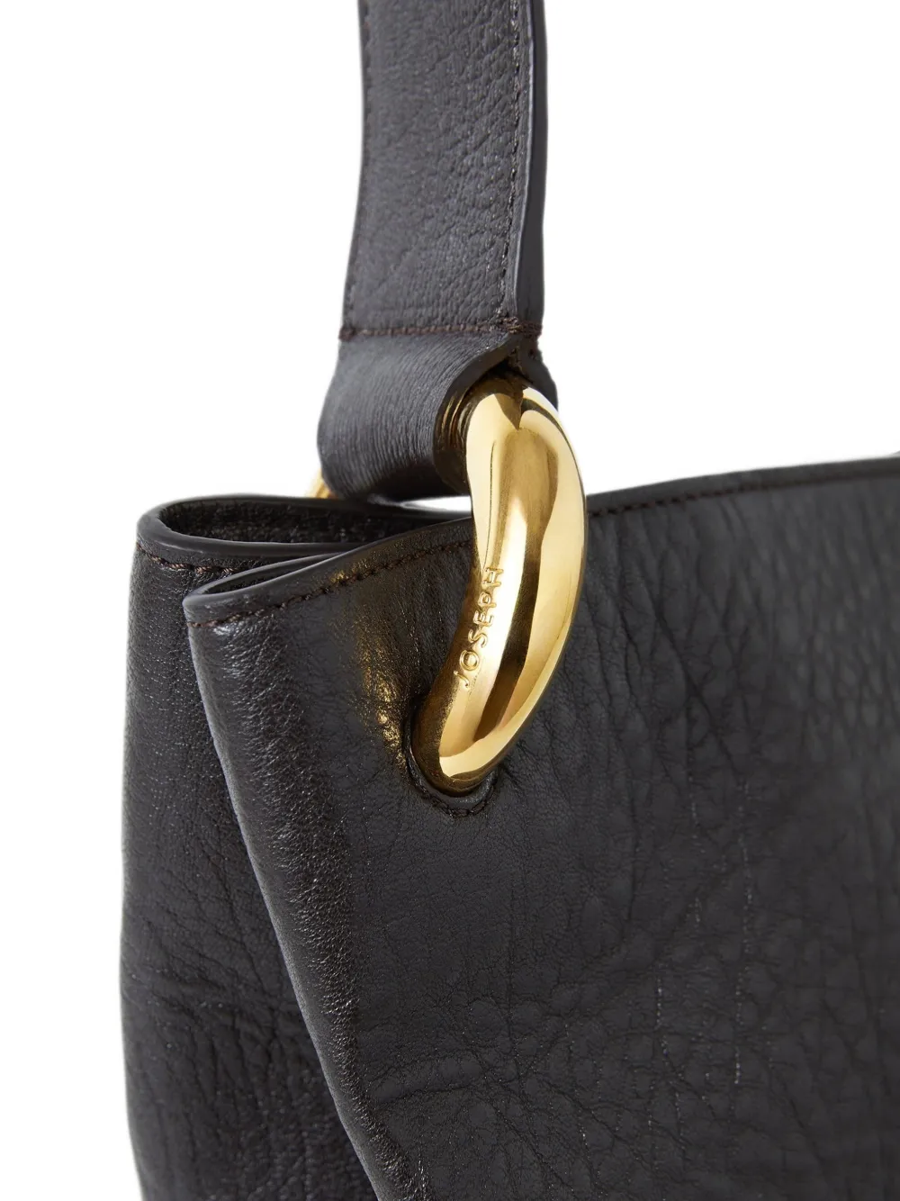 JOSEPH Bucket-tas met textuur Bruin