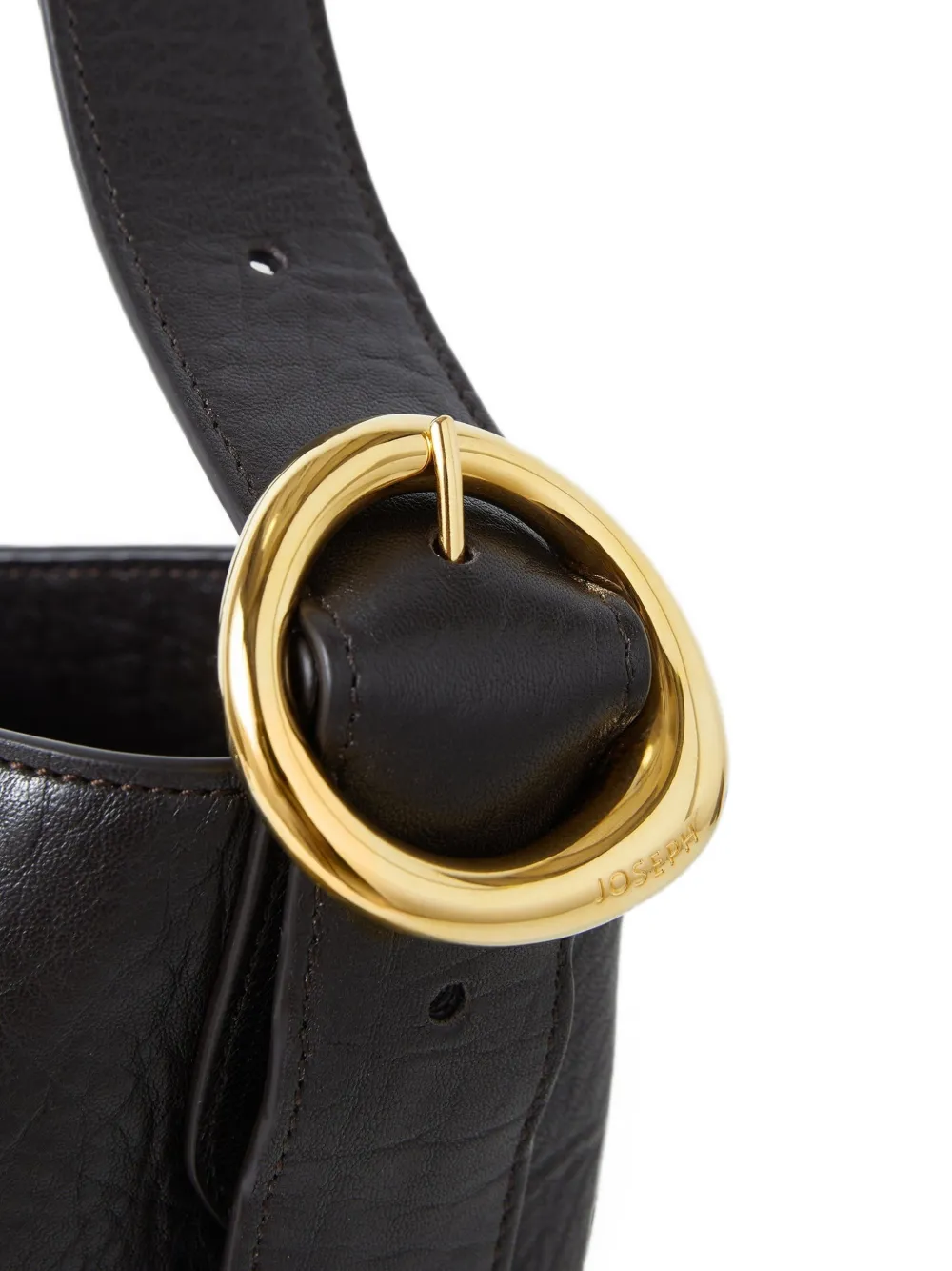 JOSEPH Bucket-tas met textuur Bruin