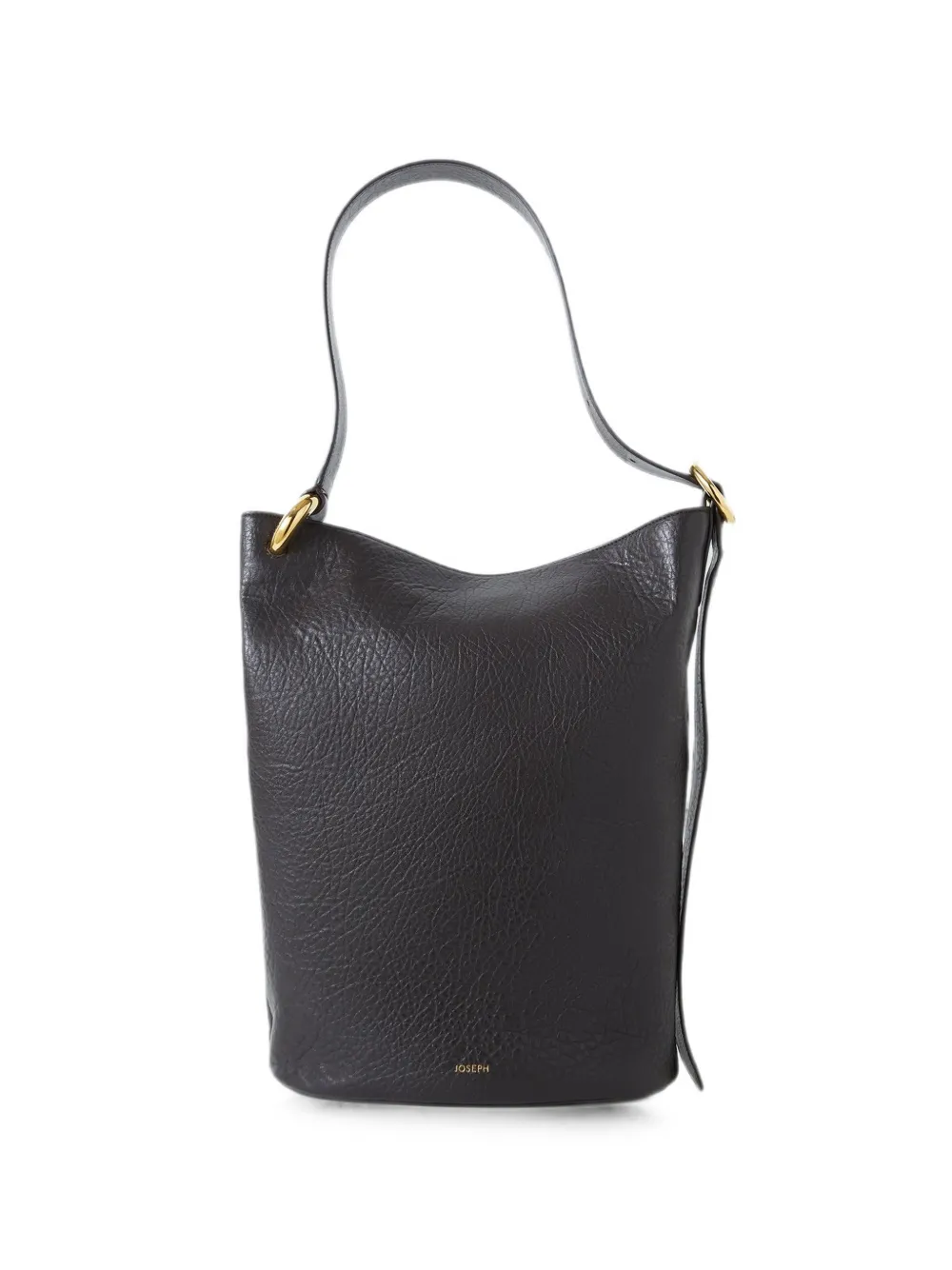 JOSEPH pebbled bucket bag - Marrone