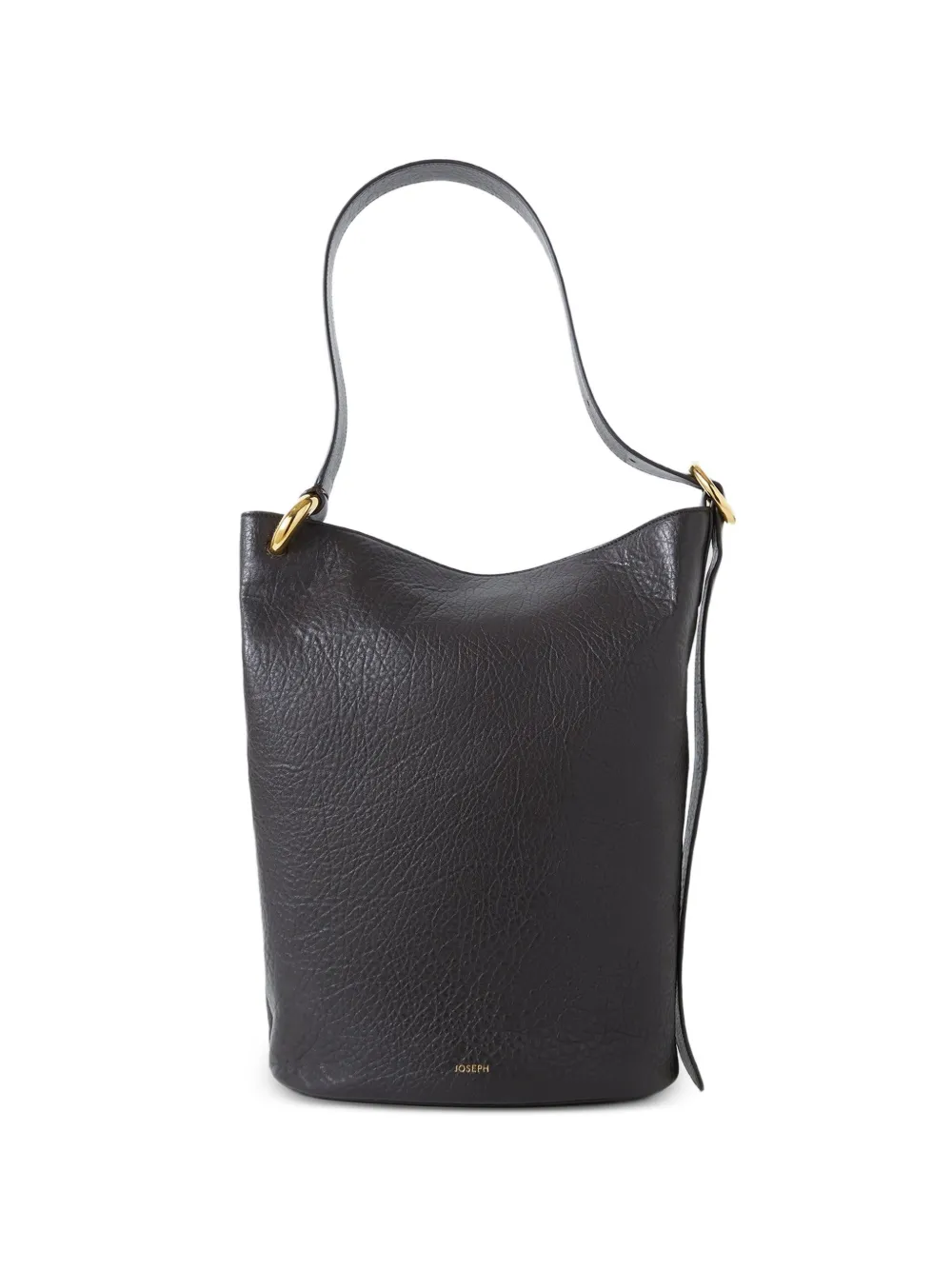 JOSEPH pebbled bucket bag - Marrone