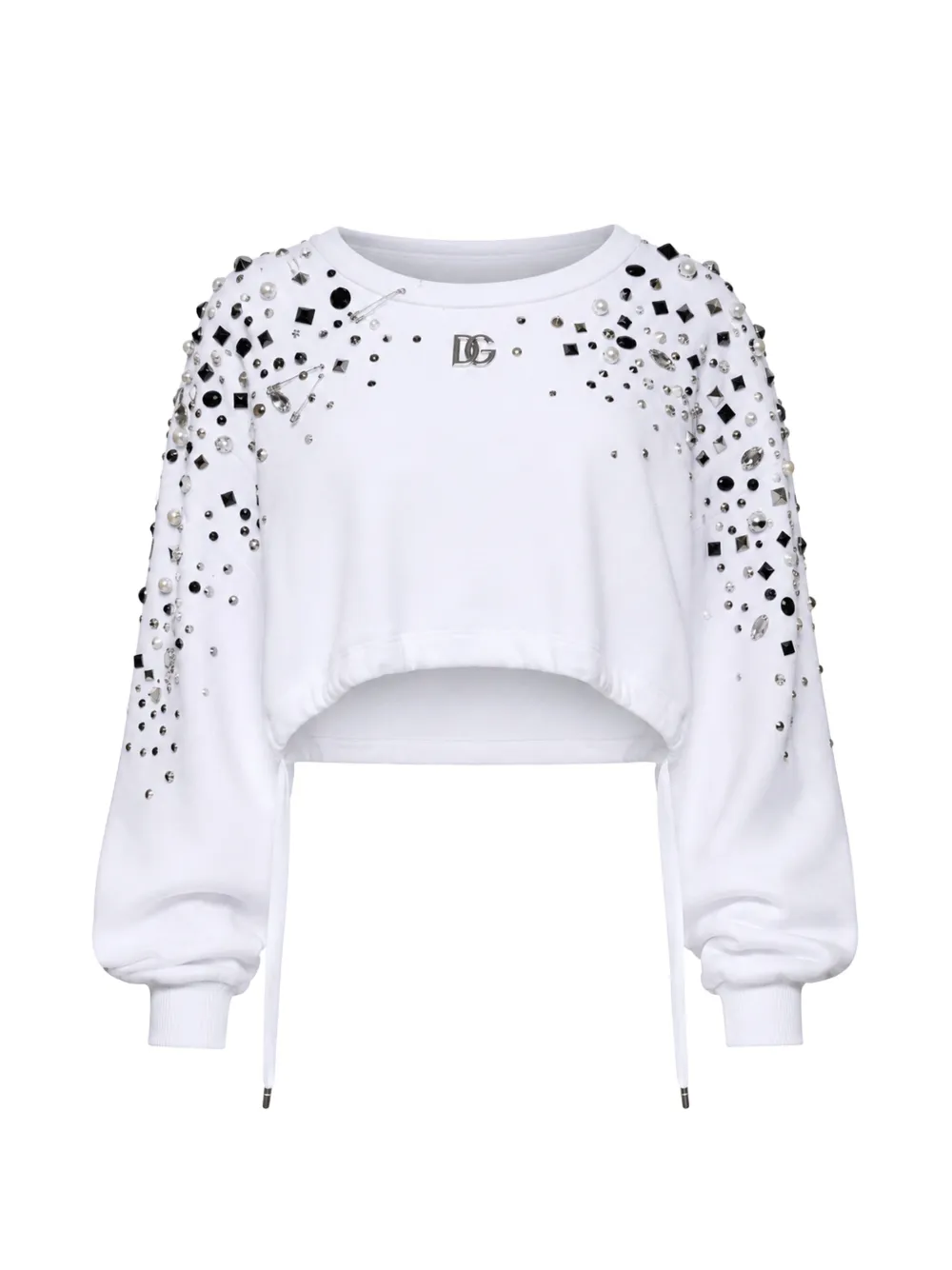 Dolce & Gabbana Maglione con decorazione - Bianco