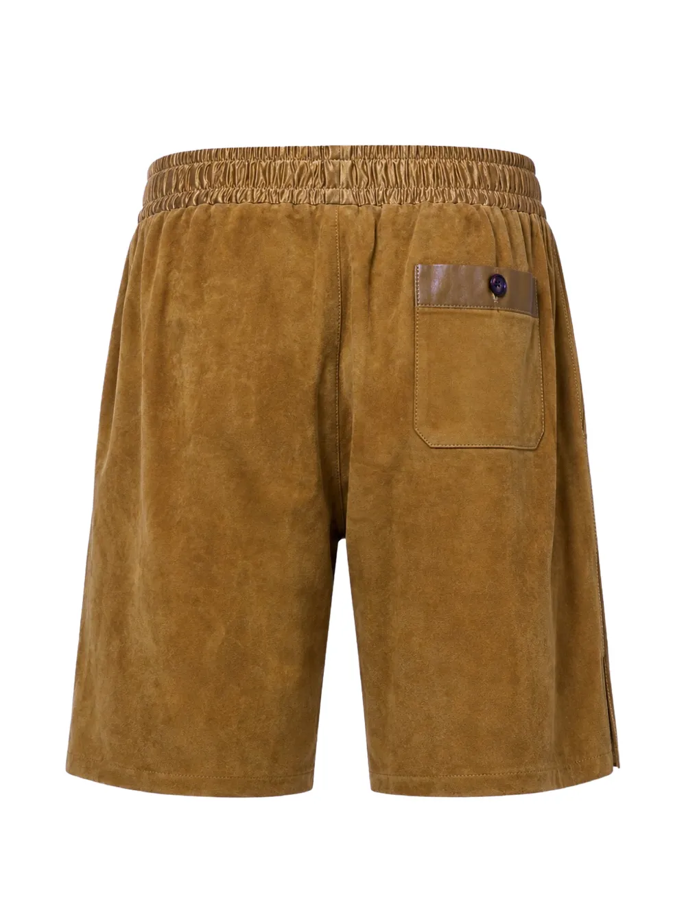 Dolce & Gabbana Suède trainingsshorts Bruin