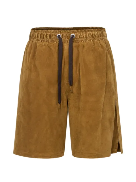 Dolce & Gabbana suede track shorts