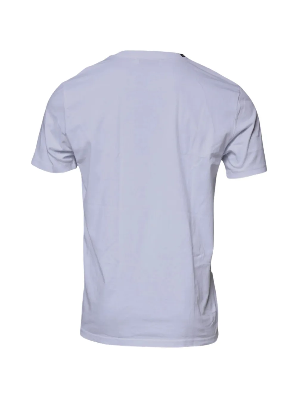 Dolce & Gabbana T-shirt met luipaard-print en borstzak Wit