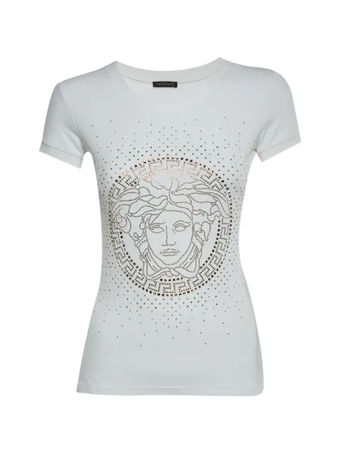 Versace Pre-Owned Medusa studded T-shirt