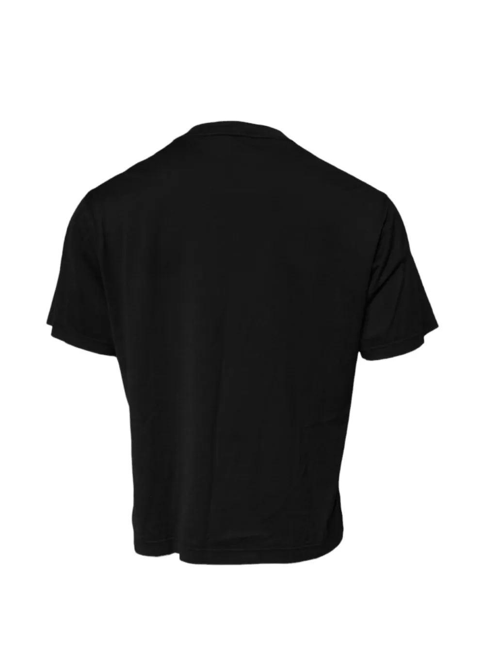 Dolce & Gabbana T-shirt met logodetail Zwart