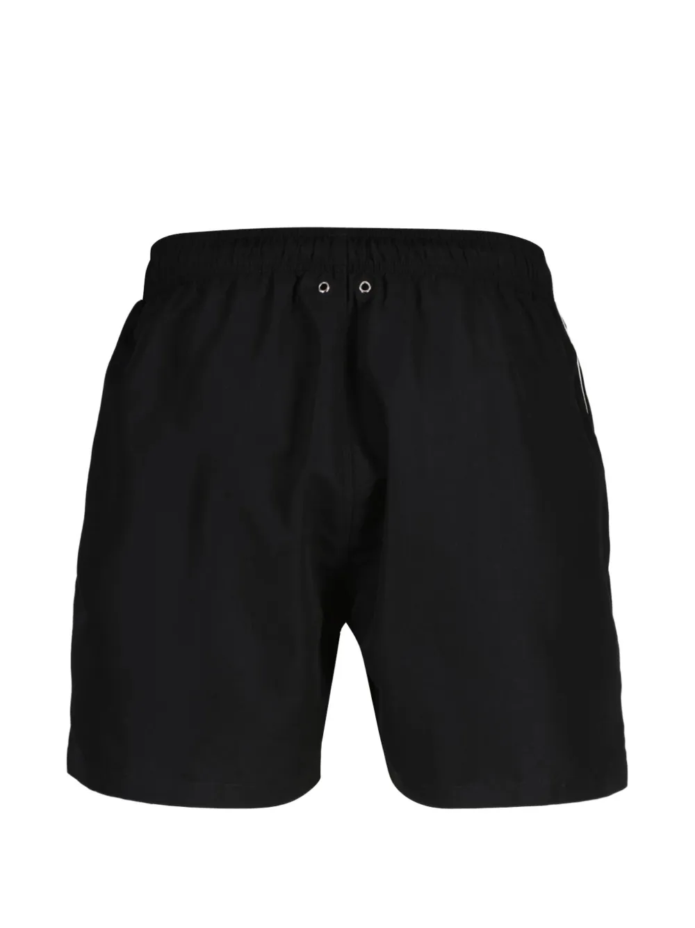 Gant Zwembroek met logoprint Zwart