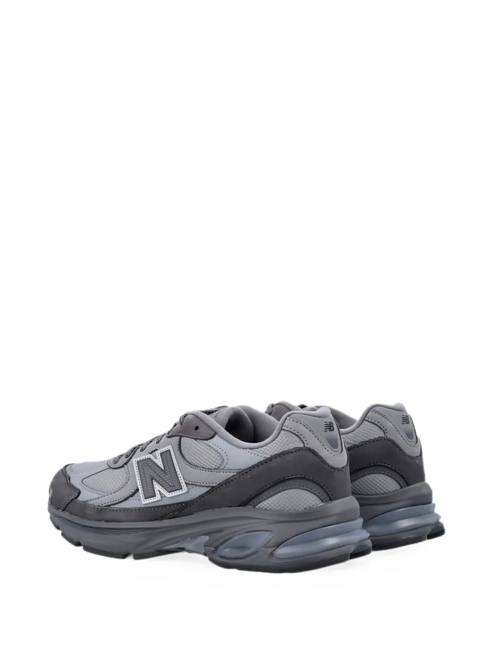 Comme des Garçons Homme x New Balance panelled low-top sneakers Grijs