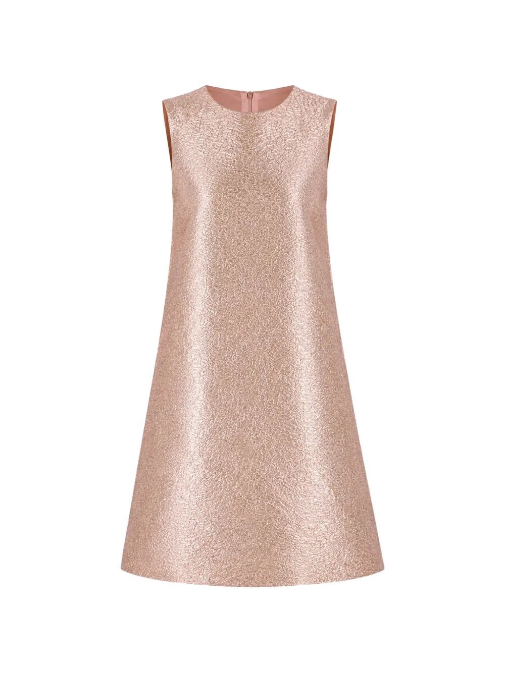Dolce & Gabbana Abito corto con effetto jacquard - Rosa