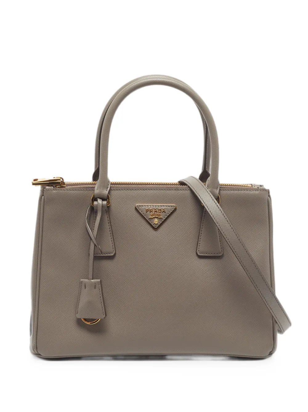 Prada Pre-Owned medium Galleria Saffiano-leather tote bag - Toni neutri