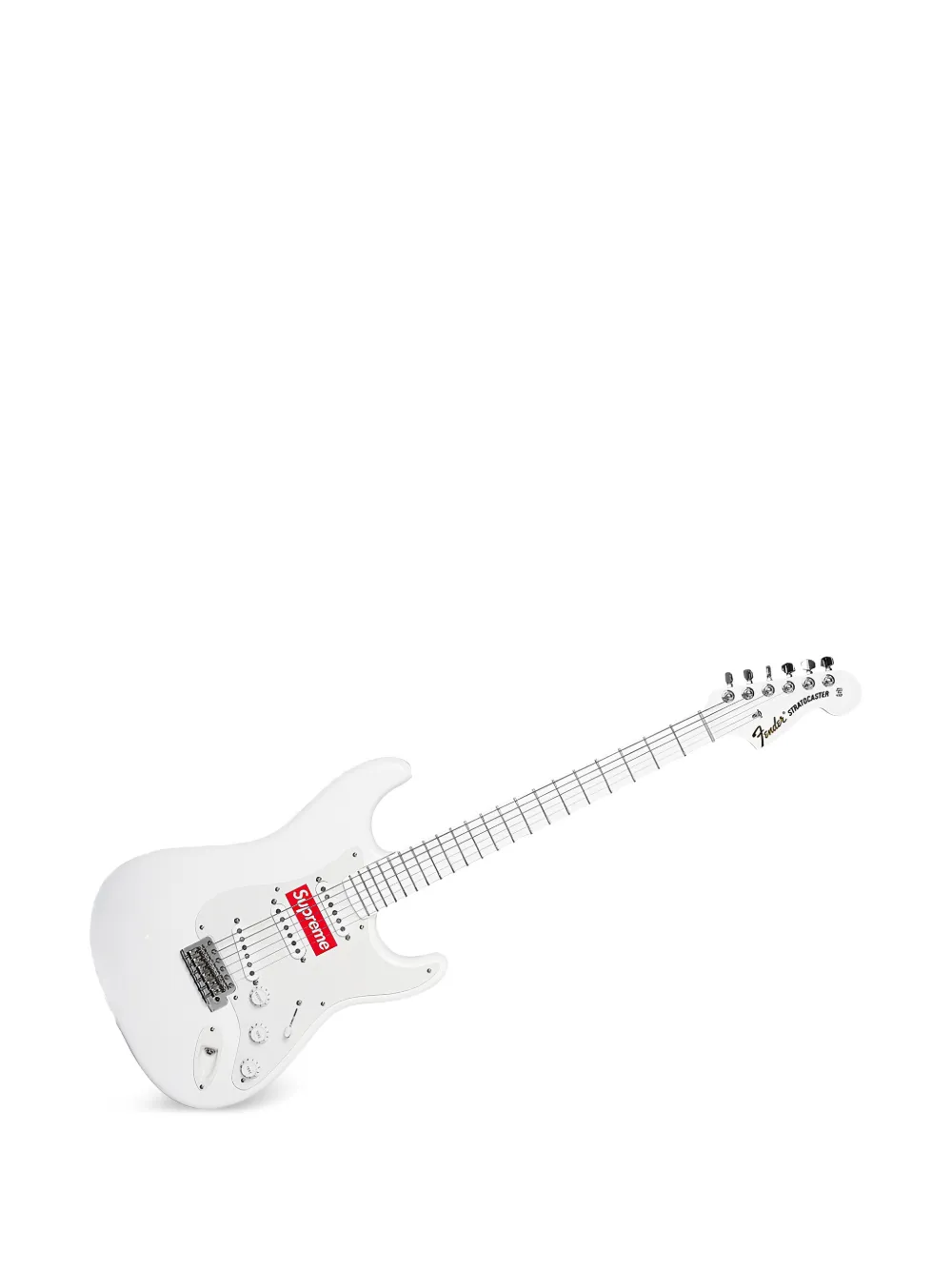 Supreme Fender Stratocaster electric guitar - White