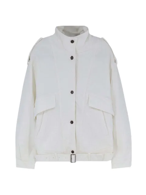 TONYWACK belted epaulette jacket
