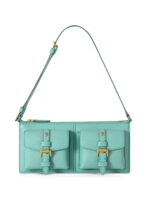 Mulberry Roxanne buckle-detail pebbled shoulder bag