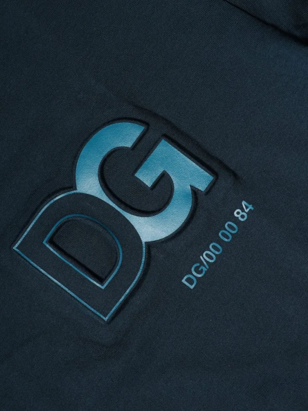 Dolce & Gabbana T-shirt met logoprint Blauw