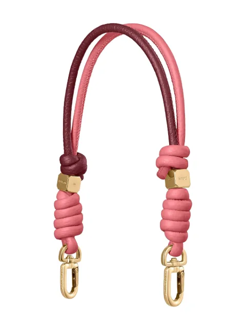 MAISON de SABRÉ Twist knot leather bag strap