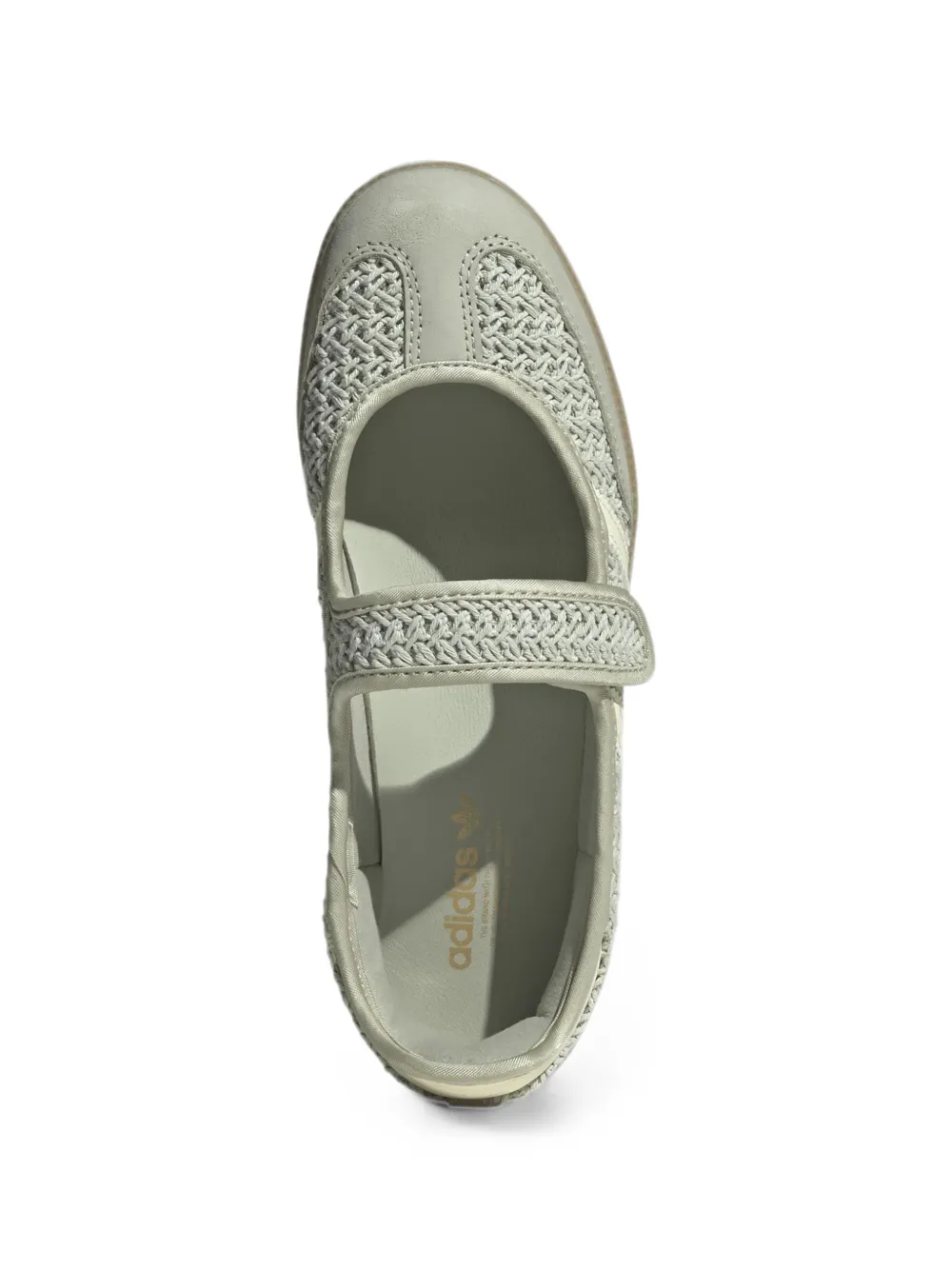 adidas Samba woven touch-strap sneakers Groen