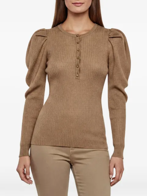 Gabriela Hearst Nessa puff-sleeve blouse