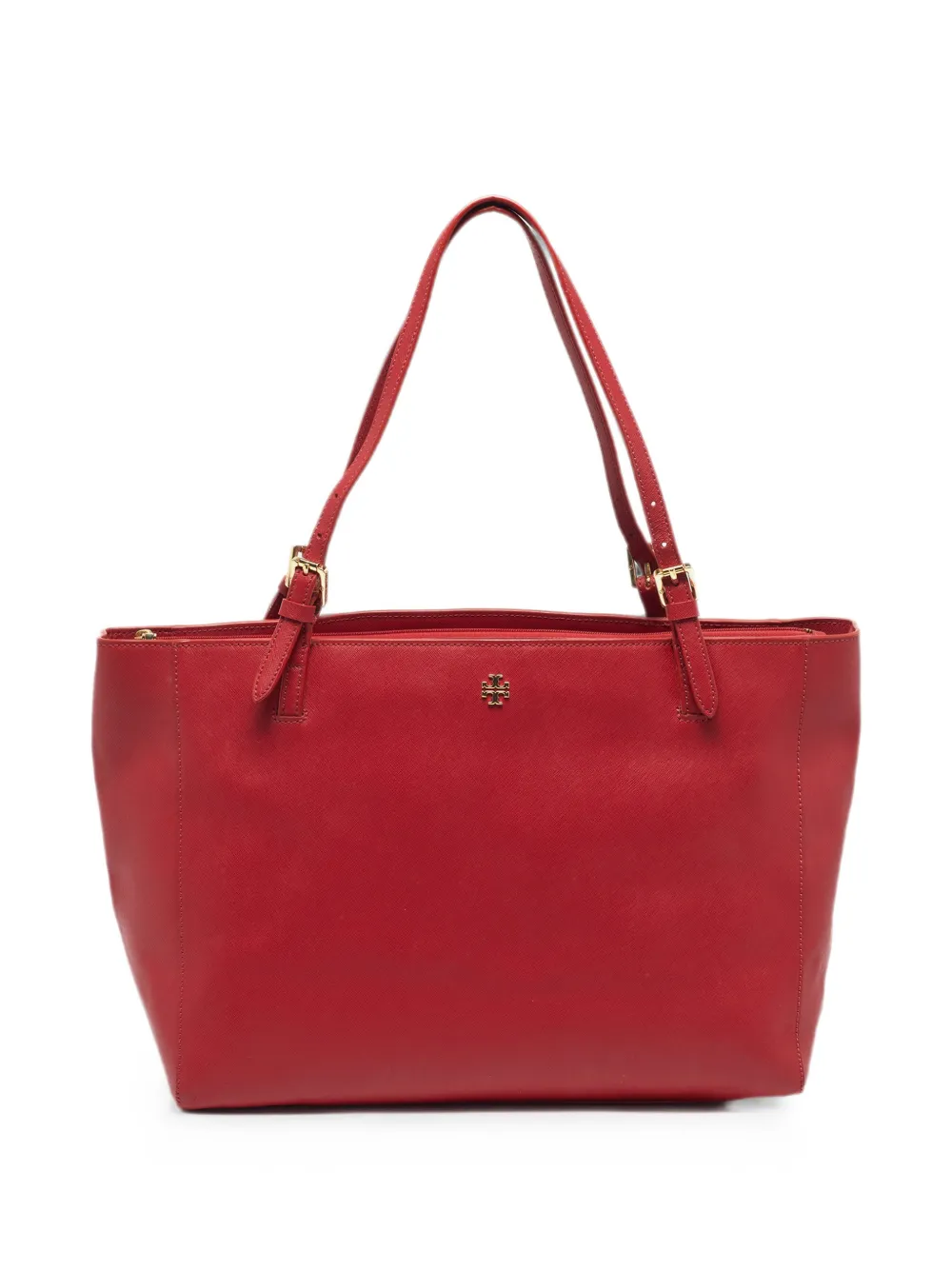 Tory Burch York buckle tote bag - Rosso