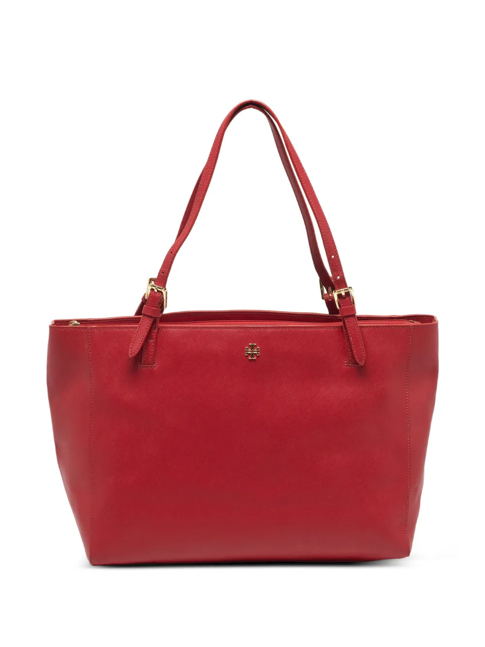 Tory Burch York buckle tote bag - Rosso