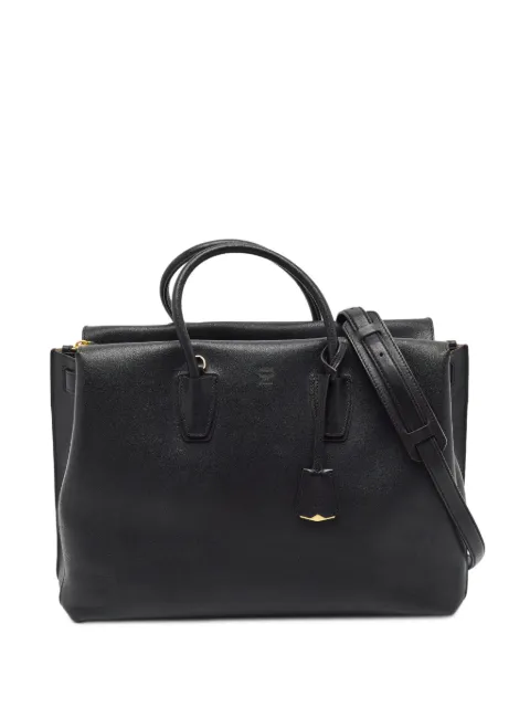 MCM Pre-Owned large Milla leather tote bag