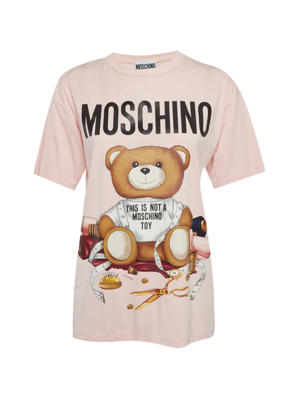 Moschino Pre-Owned Teddy Bear motif T-shirt - Rosa