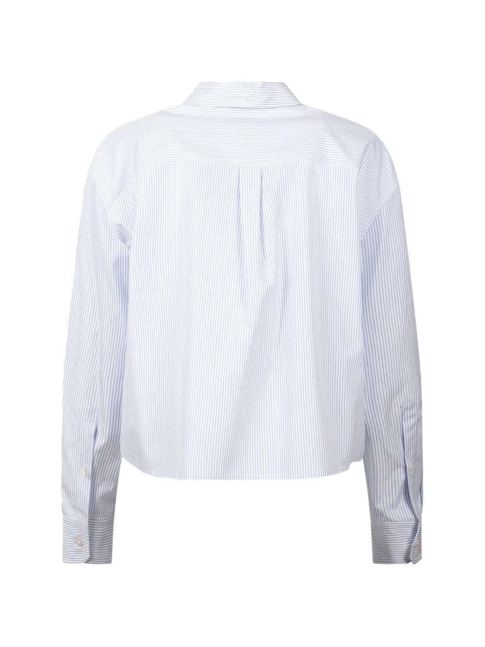 Weekend Max Mara Gestreept katoenen overhemd Wit