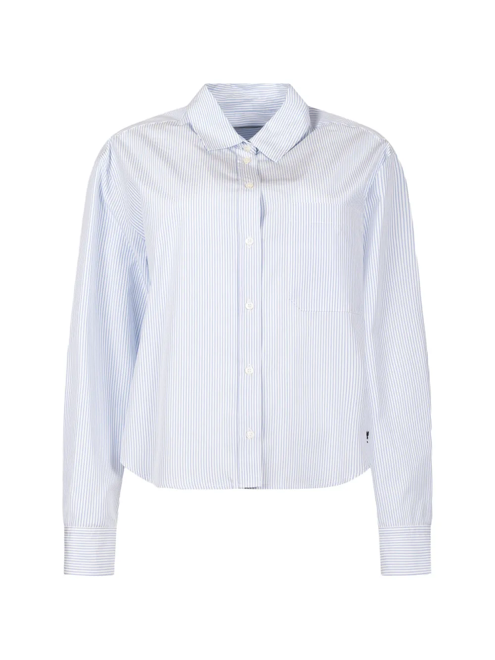 Weekend Max Mara striped cotton shirt - Bianco