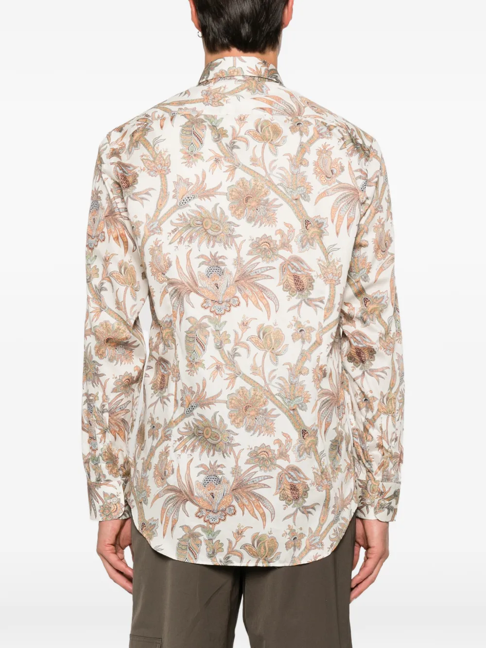 ETRO Overhemd met paisley-print Beige