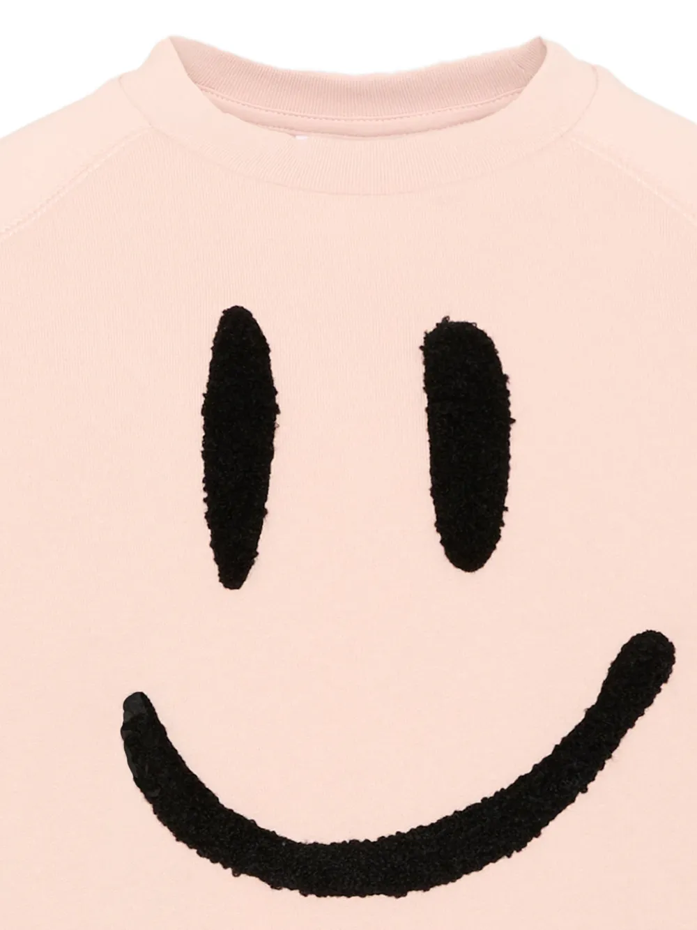 Molo Mike sweater met smiley-patch Roze