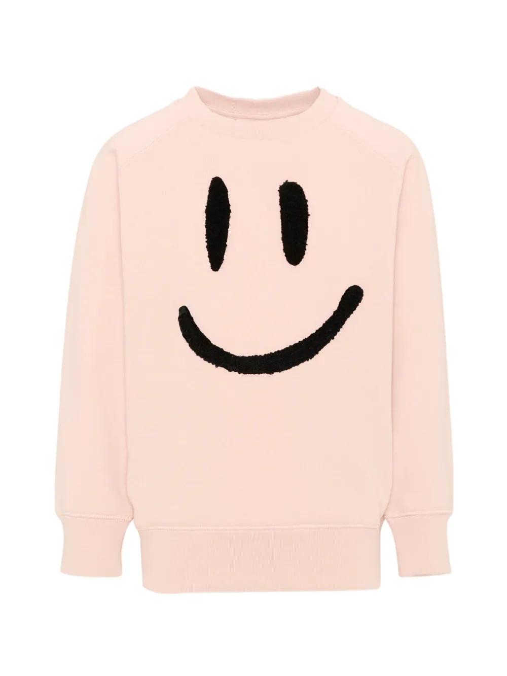 Molo Mike smiley-patch sweatshirt - Rosa