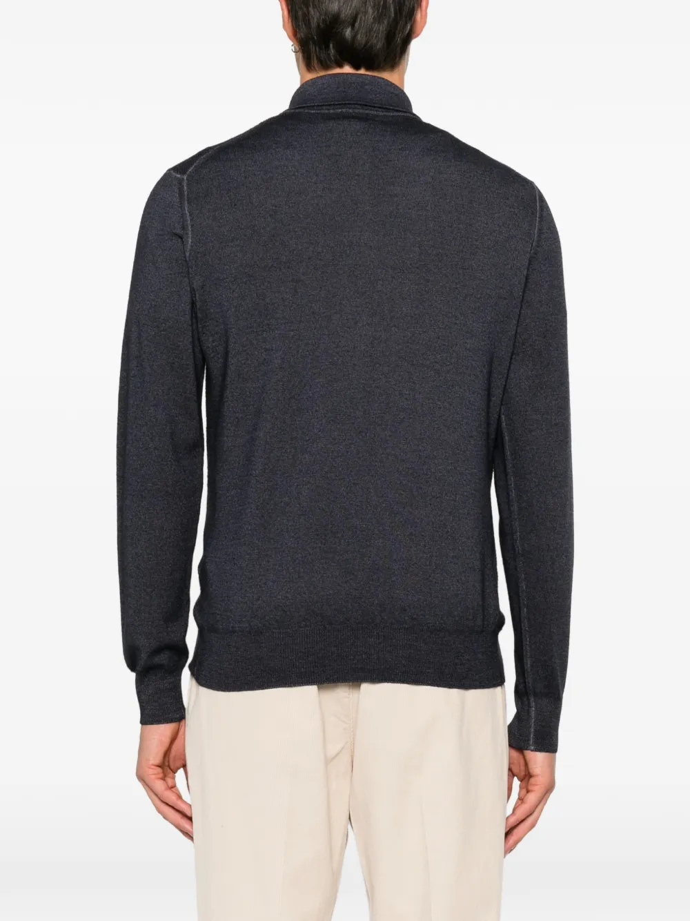 ETRO Poloshirt met lange mouwen Blauw