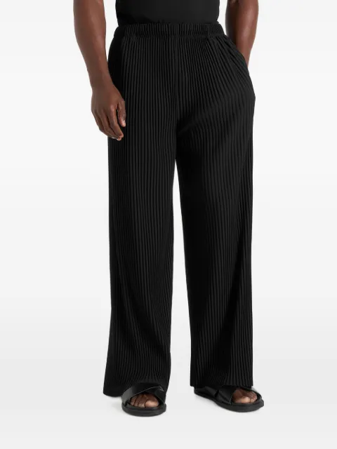 Manière De Voir Jonas in black pleated wide-leg trousers
