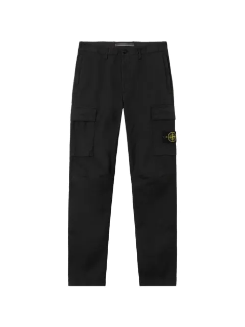 Stone Island pantalones cargo con parche Compass