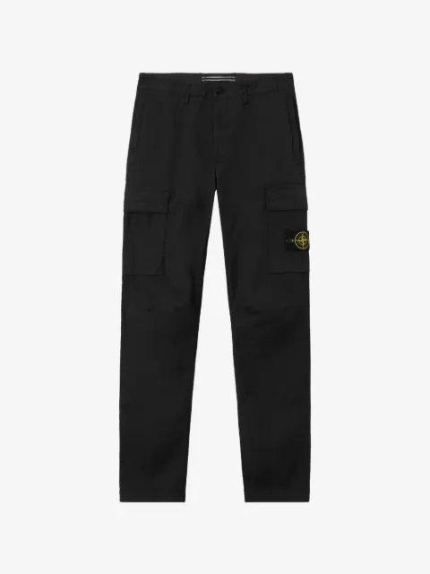 Stone Island logo-patch cargo pants