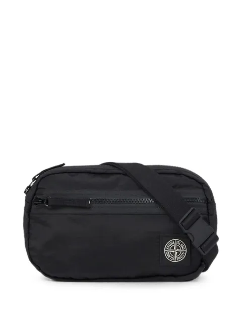 Stone Island logo-patc belt bag
