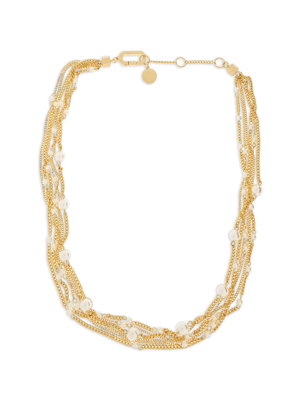 AllSaints Collana con perle - Oro